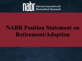 NABR Position Statement on Retirement/Adoption